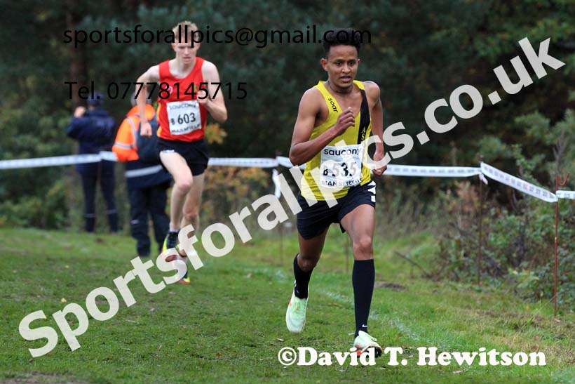 Junior Men, 2022 National Cross Country Relays, Berry Hill Park, Mansfield.  Photo: David T. Hewitson/Sports for All Pics